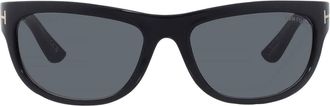 Tom Ford Anders Smoke Square Mens Sunglasses FT1363 01A 62
