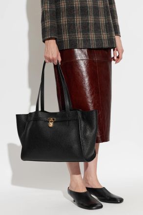 Michael Michael Kors Hamilton Moderne Tote Bag, Womens, Black