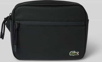 Lacoste Umhängetasche mit verdecktem Reißverschluss in Black, Größe 1