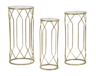 Mauro Ferretti Soporte Para Tel&eacute;fono Tunisi Tr&iacute;o Cm &Oslash; 32x71-28x65-23x61