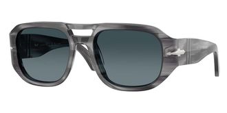 Persol PO3373S VINCENT 1192S3 Mens Sunglasses Grey Size 56
