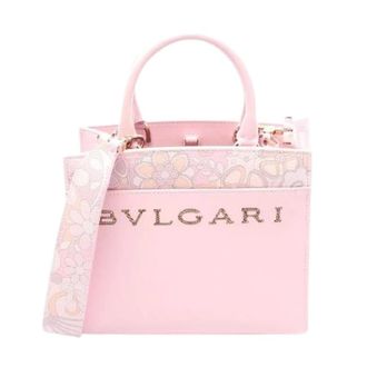 Bulgari Pre-owned Handbags, female, Pink, Size: ONE SIZE Pre-owned Shoulder Bag