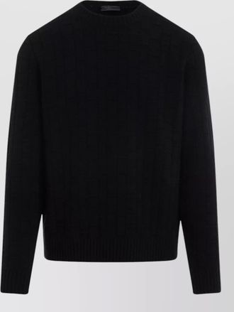 Prada cashmere wool fine-knit crewneck jumper