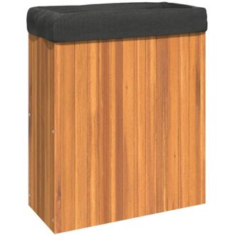 vidaXL Jardinera De Madera Maciza De Acacia 59x27,5x70 Cm Vidaxl