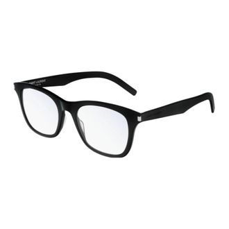 Saint Laurent Square Full Rim Eyeglasses - Black