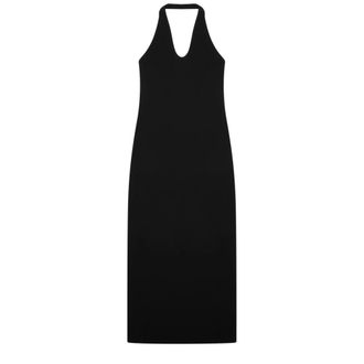 Toteme Abito in maglia compatta con scollo allamericana - - Dresses - Donna - Nero - M