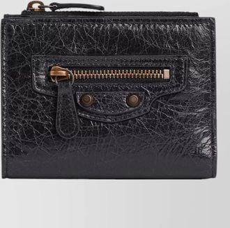 Balenciaga leather bifold wallet