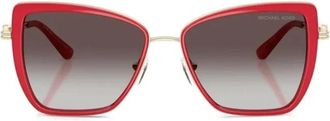 Michael Kors Zonnebrillen - Dames - Zonnebrillen - Rood - 55 MM - Accessoires