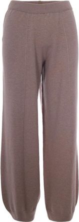 Fabiana Filippi Tapered Trousers - female - Fabiana Filippi - Tapered Trousers - Brown - XS - Trousers