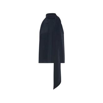 Max Mara Dames, Tops, Blauw, Maat: S