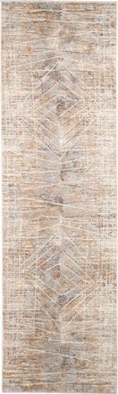 Novel Webteppich, Creme, Grau, Textil, Abstraktes, rechteckig, 68x230 cm, Oeko-Tex Standard 100, f&uuml;r Fu&szlig;bodenheizung geeignet, in verschiedenen Gr&ouml;&szlig;en erh&auml;l