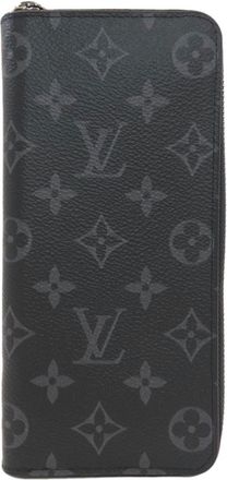 Louis Vuitton Monogram Eclipse Monogram Eclipse Long Wallet (Bi-Fold) (Pre-Owned)