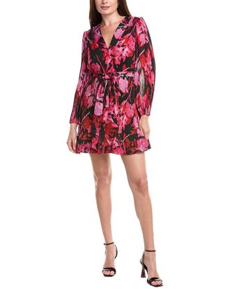 Milly Liv Pleated Mini Dress