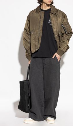 AllSaints Fallon Rain Jacket, Mens, Green