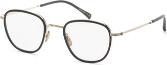 Garrett Leight Unisex 46 mm Black Opticals