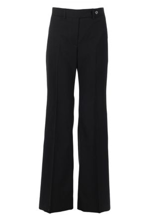 Paul Smith Bootcut Tailored Pants with Concealed Fastening and Buttoned Welt Pockets