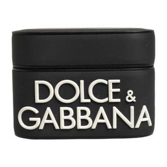 Dolce & Gabbana Phone Accessories, unisex, Black, Size: ONE SIZE Airpods Case