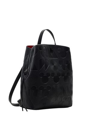 Desigual Womens Back_All Mickey Sumy, Black, One Size