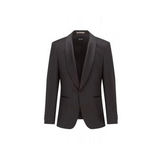 HUGO BOSS Hombre, Chaquetas, Negro, Talla: M