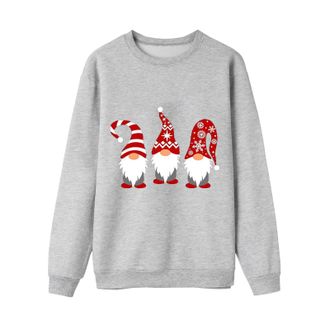 Generic Christmas Jumpers For Men Christmas Jumpers Matching Family Long Sleeve Round Neck Reindeer Snowflake Xmas Tree Sweatshirts Novelty Family Christmas P