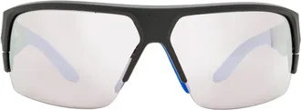 Dragon Ridge Wraparound Design Sunglasses - Black