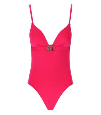 Max Mara Beachwear Cecilia Fuchsia Badeanzug