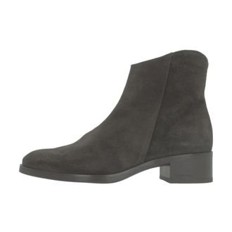 Wonders Schoenen, Dames, Bruin, 39 EU, Katoen, Bonjour 01 Enkellaarsjes