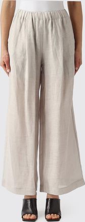 Meimeij Pantaloni palazzo in ramie