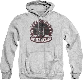 Gildan Vampire Diaries Timberwolves Adult Pull Over Hoodie / Hooded Sweatshirt