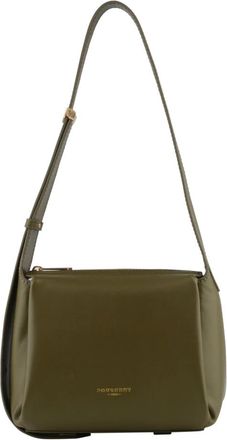 Pourchet Tassen, Dames, Groen, ONE Size, Leer, S&eacute;vign&eacute; Small Crossbody