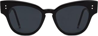 Thom Browne Cateye - Shiny Black Sunglasses