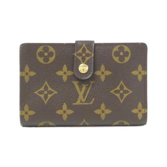 Louis Vuitton Brown Coated Canvas Wallet (Bi-Fold) (Pre-Owned)