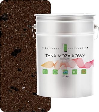OEM Yeso De Mosaico De Resina Marr&oacute;n Con Mica, Mosaico Clase 1, 12,5 Kg, Resistente A Las Heladas