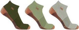 Extreme Fit 3-Pack Ankle Cut Compression Socks in Evergreen Forest at Nordstrom Rack, Size Large/x-Large