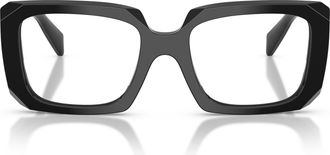 Prada 0pr C09v Oversized Black Acetate Sunglasses
