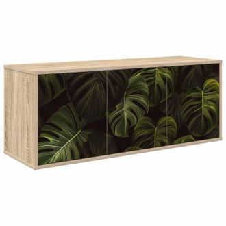 vidaXL Mueble De Tv Montado En La Pared Elburg 102 X 33 X 40 Cm Vidaxl