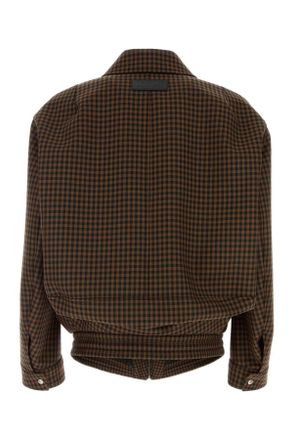 Loewe Brownblack Jacket - Brown