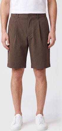 Herno Shorts chino in cr&ecirc;pe con passanti per cintura