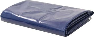 vidaXL Tarpaulin 650 g/m&sup2; 1.5x10 m Blue Vidaxl