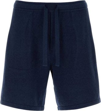 Dolce & Gabbana Smooth Knit Shorts - Heren - Korte Broeken - Blauw - L - Katoen - Korte Broeken