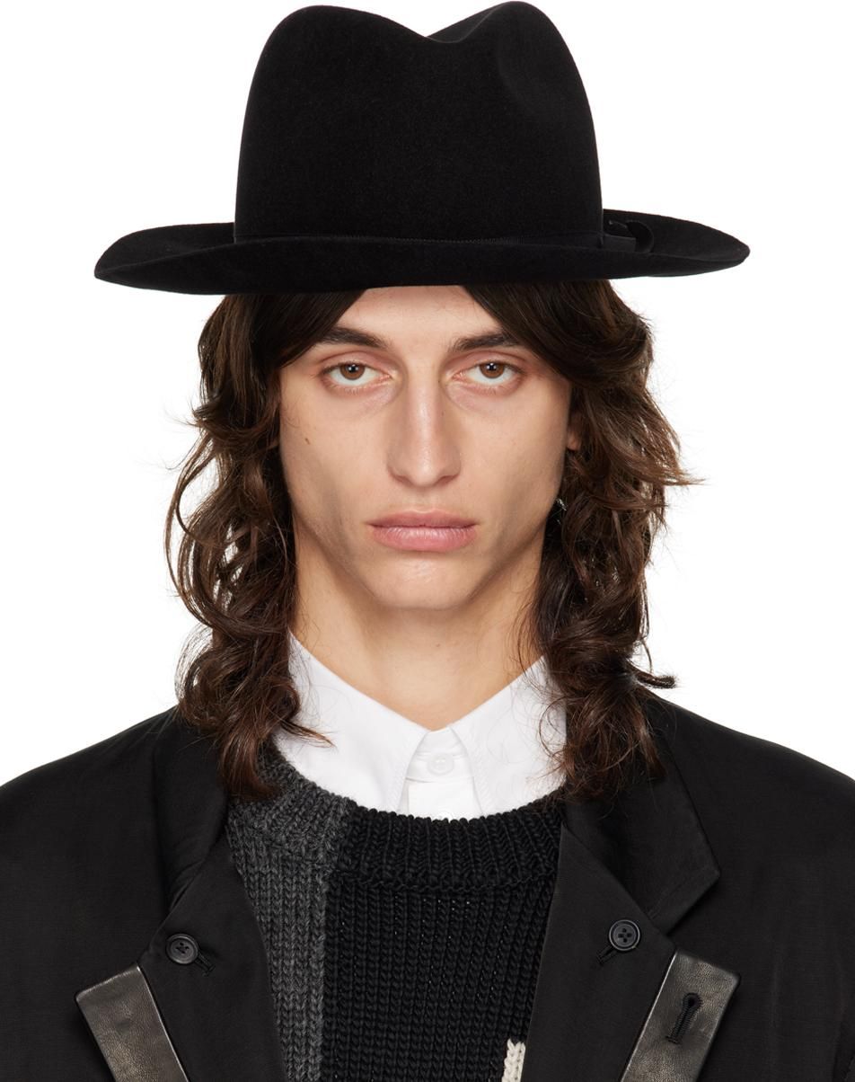 FEDORA HAT ヨウジヤマモト Yohji Yamamoto