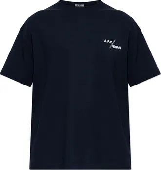 A.P.C. Hombre, Camisetas, Azul, Talla: L