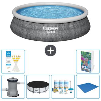 Bestway Piscina Bestway Fast Set Redonda - 457x84 Cm - 7-piezas S251