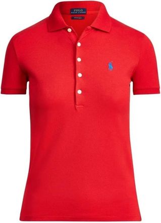 Polo Ralph Lauren Donna, Top, Rosso, M, new