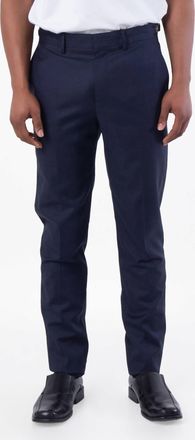 Versace Pleated Wool Formal Trousers