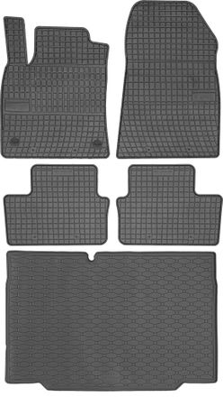 OEM Renault Clio V Hatchback Desde Septiembre De 2019. Juego De Alfombrillas De Goma Para Coche Y Alfombrilla Para Maletero