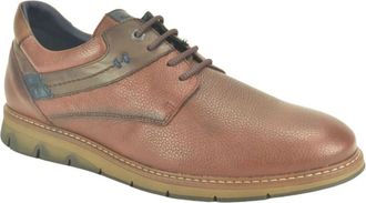 Fluchos Bruin Leder Sport. N. - Heren - Veterschoenen - Bruin - 44 EU - Schoenen