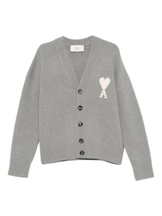 Ami Ami de Coeur button cardigan - Grey
