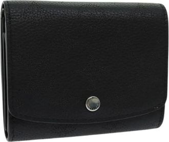 Louis Vuitton Pre-owned Leather Wallet - Dames - Vintage Accessoires - Zwart - ONE Size - Leer - Vintage
