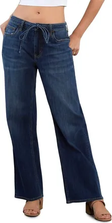 HINT OF BLU Loop Me In Jeans in United Blue at Nordstrom, Size 29